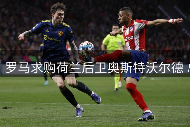 罗马求购荷兰后卫奥斯特沃尔德 总价近2000万欧元